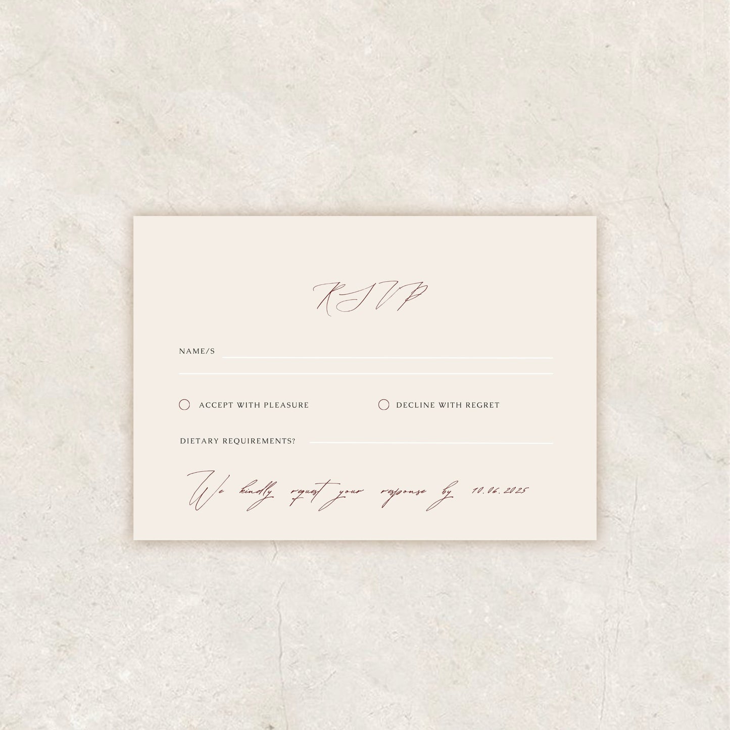 Floral Garden Wedding Invitation Suite Canva Template