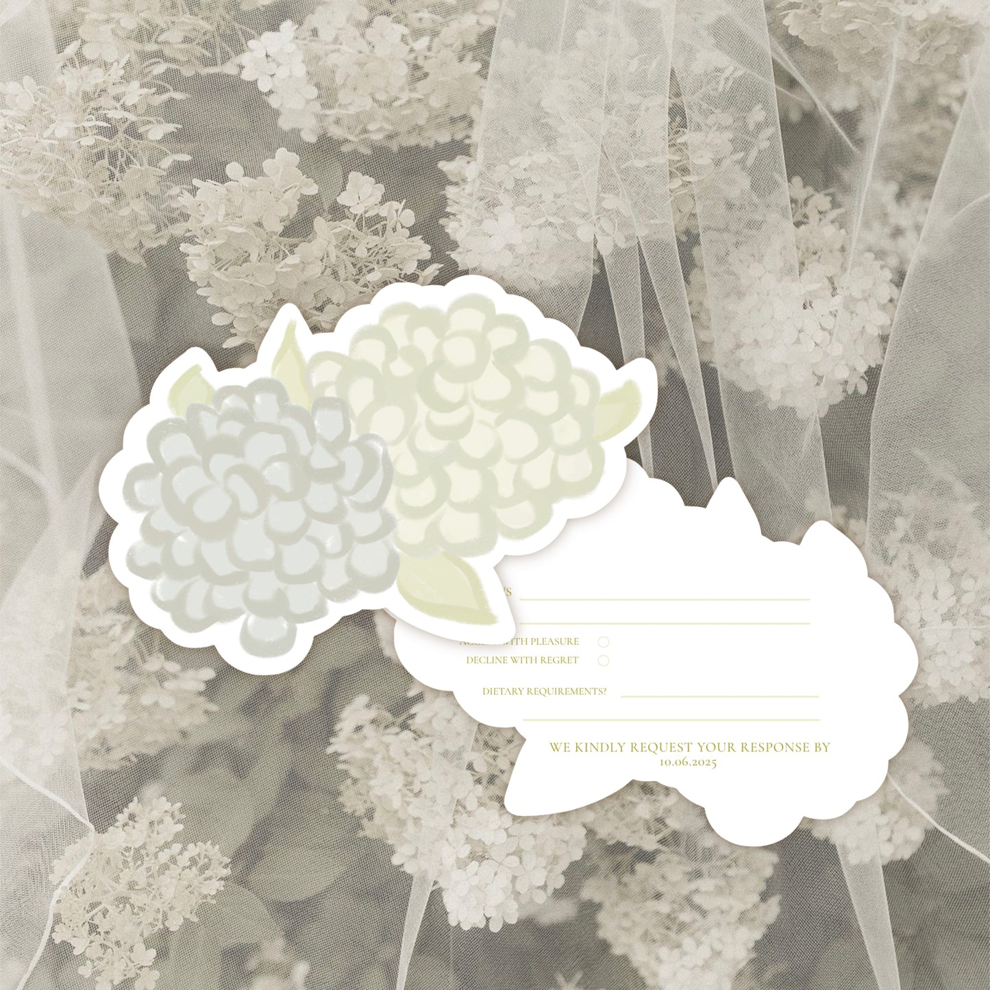 Floral Garden Wedding Invitation Suite Canva Template