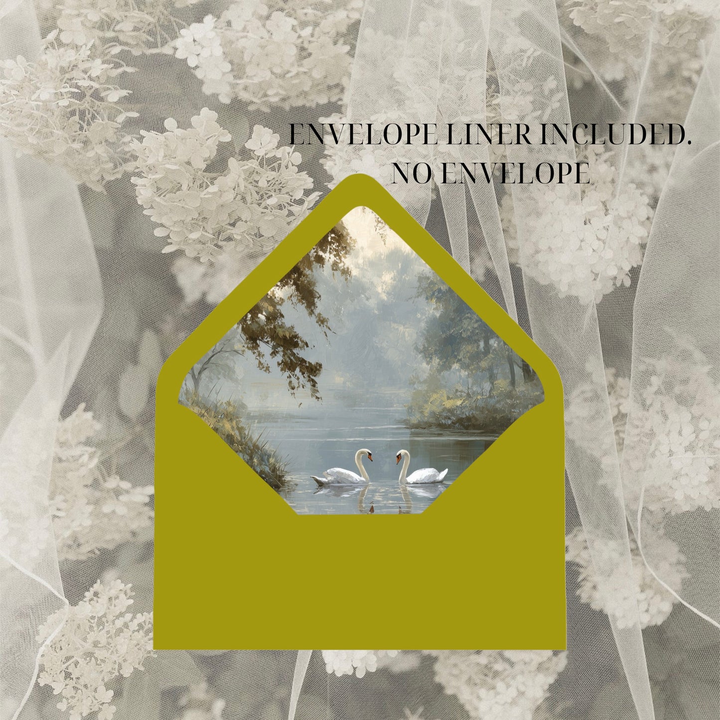 Floral Garden Wedding Invitation Suite Canva Template