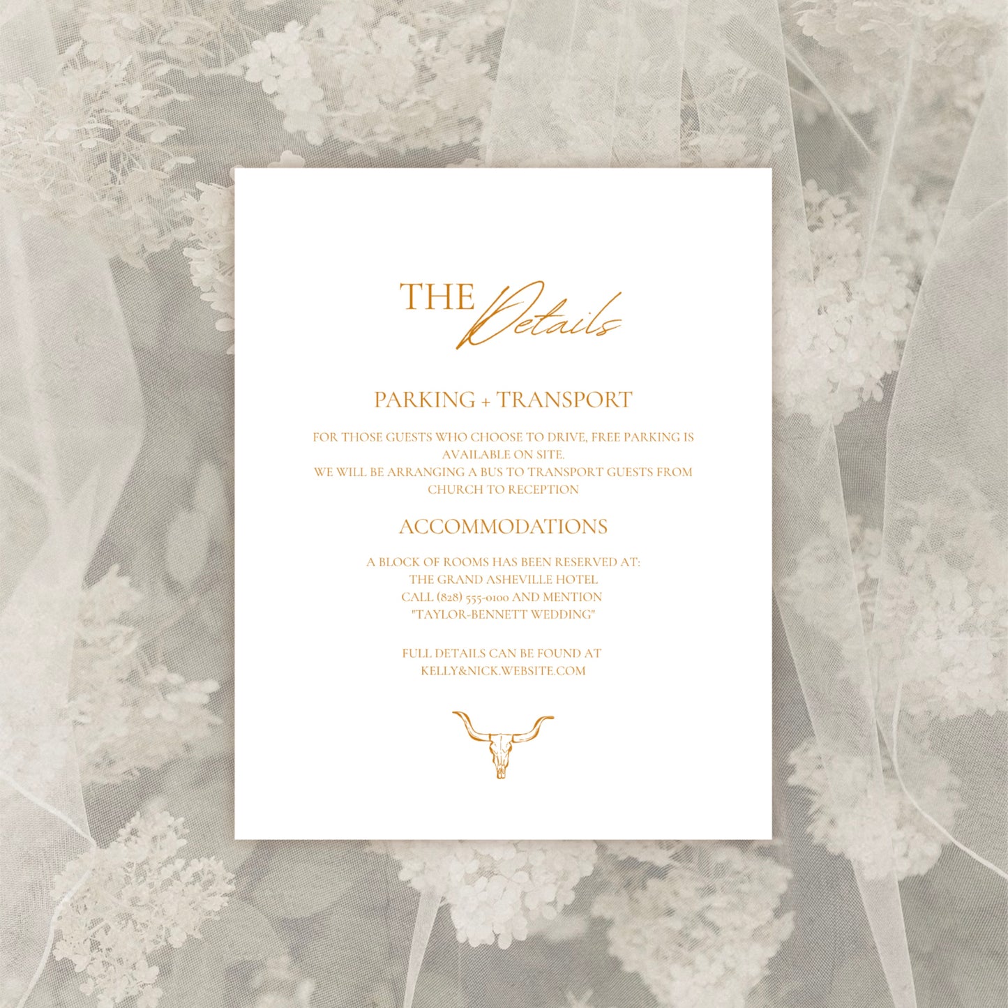 Desert Wedding Invitation Suite Canva Template