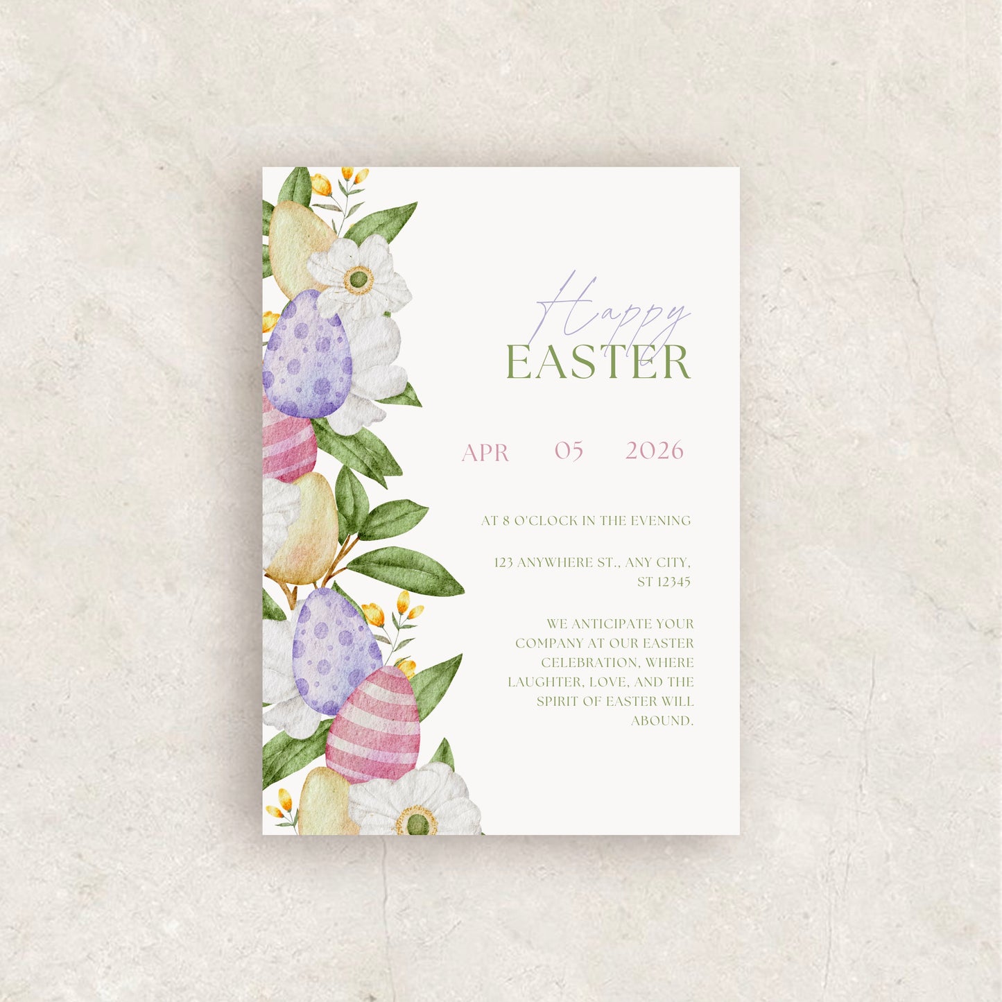 Easter Party Invitation