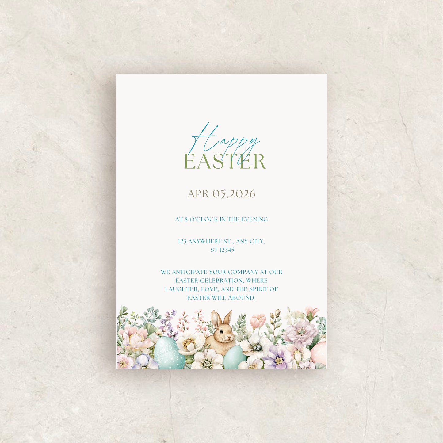 Easter Party Invitation