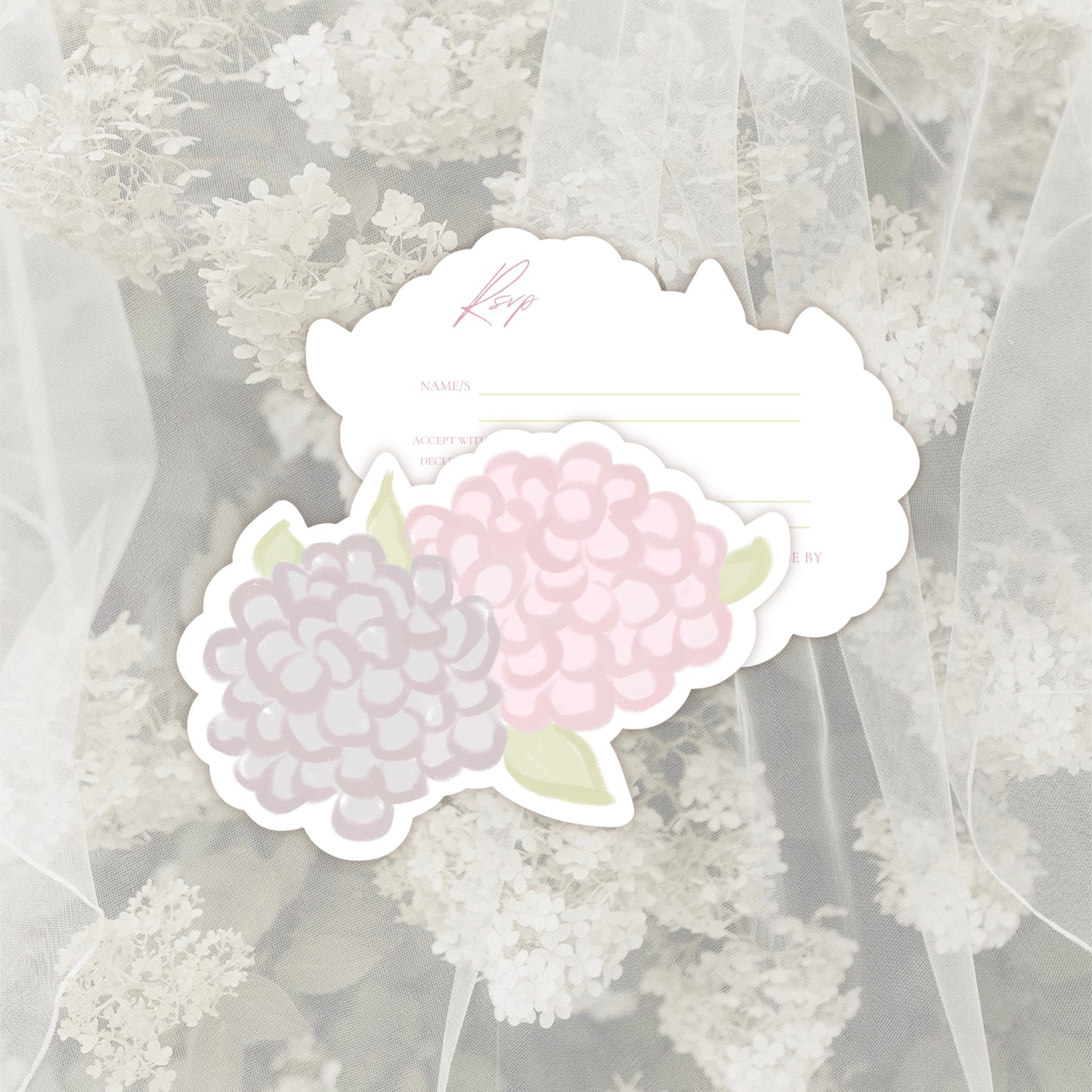 Floral Wedding Invitation Suite Canva Template