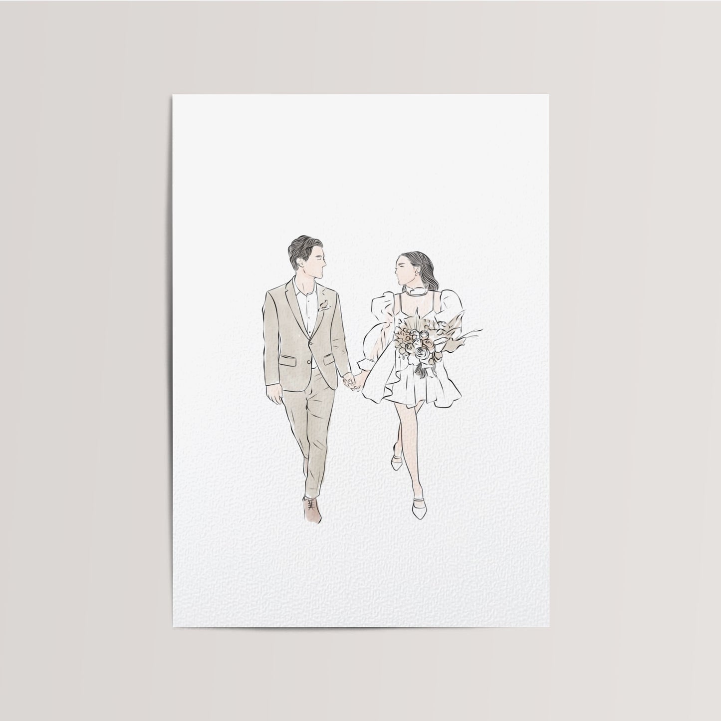 Aanbetaling Live Wedding / Event Illustrations